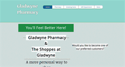 Desktop Screenshot of gladwynepharmacy.com